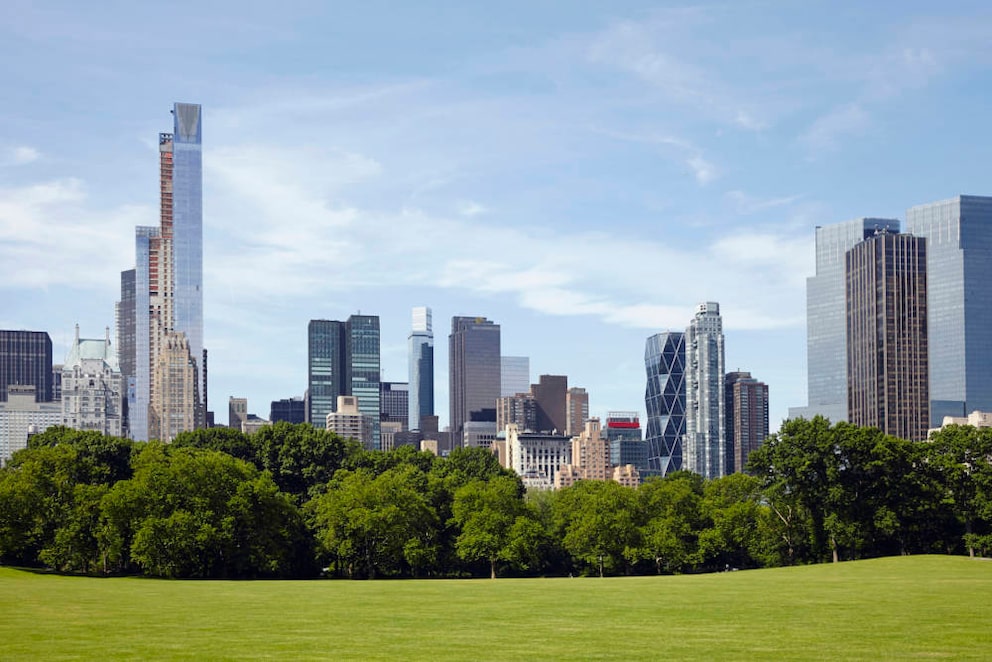 New York, Central Park, Skyline