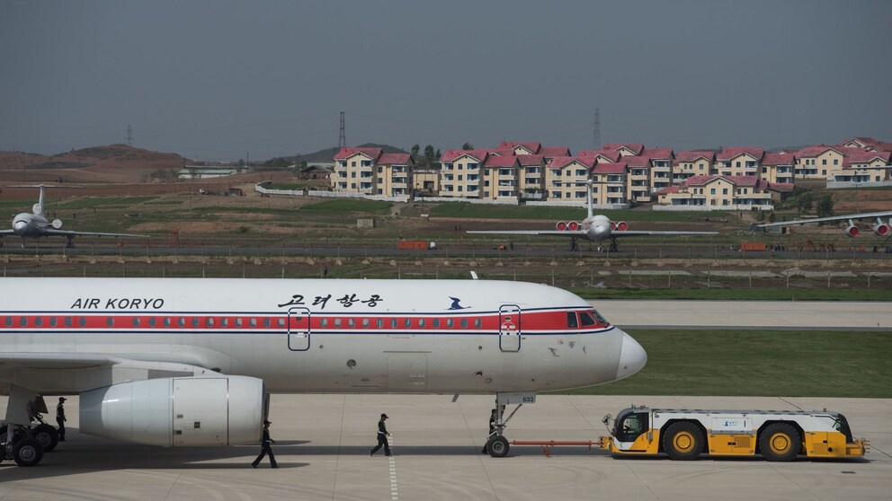 Flugzeug von Air Koryo