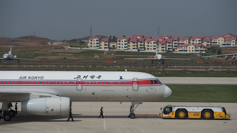 Flugzeug von Air Koryo