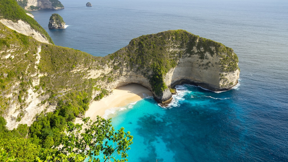 Kelingking Beach, Nusa Penida, Bali, Indonesien