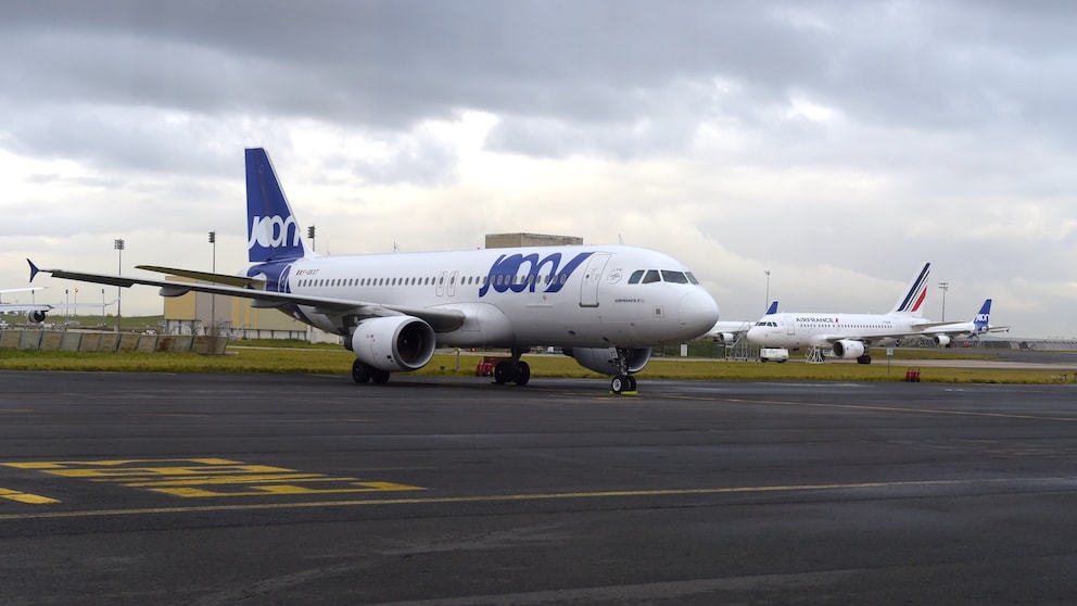 Ein Airbus A320 der Air France im neuen Joon-Design