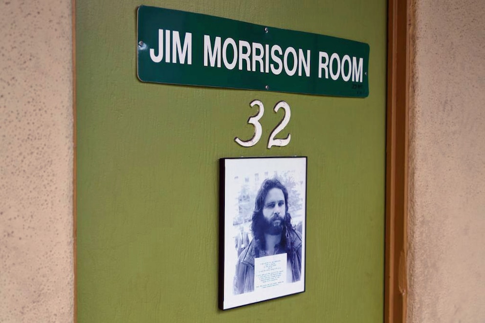 Jim-Morrison-Zimmer im Alta Cienega Motel