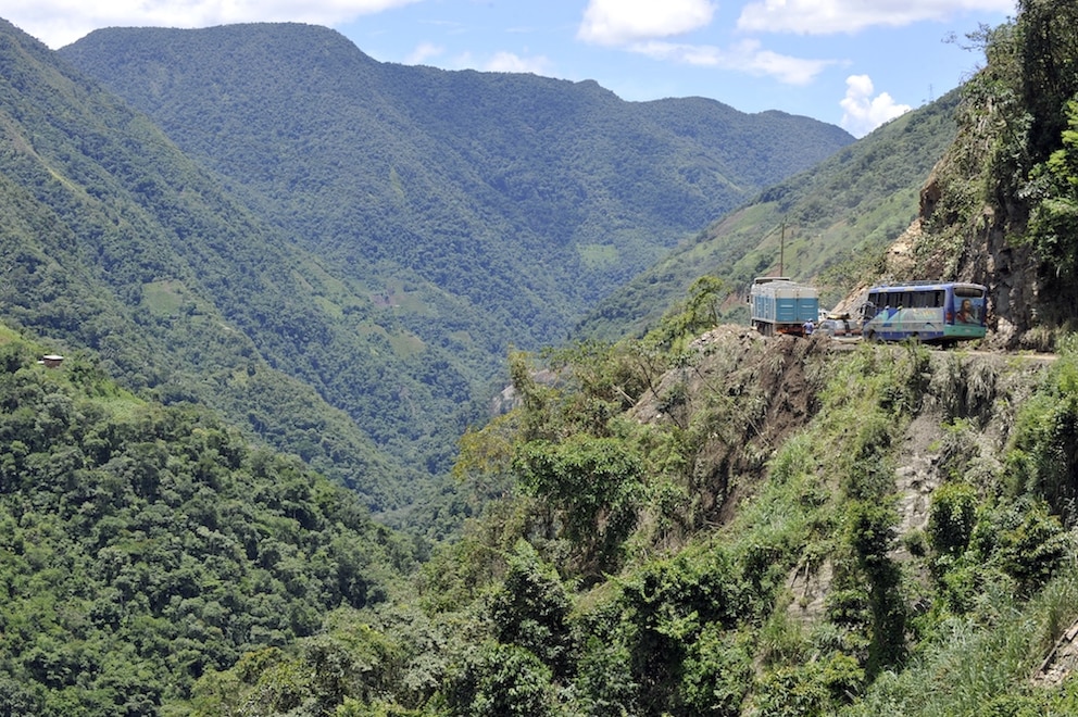 Yungas-Straße, Bolivien