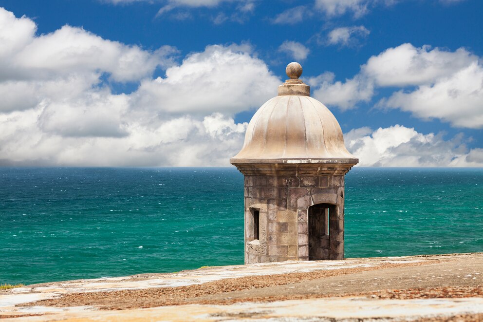 Strand in San Juan, Puerto Rico, Karibik