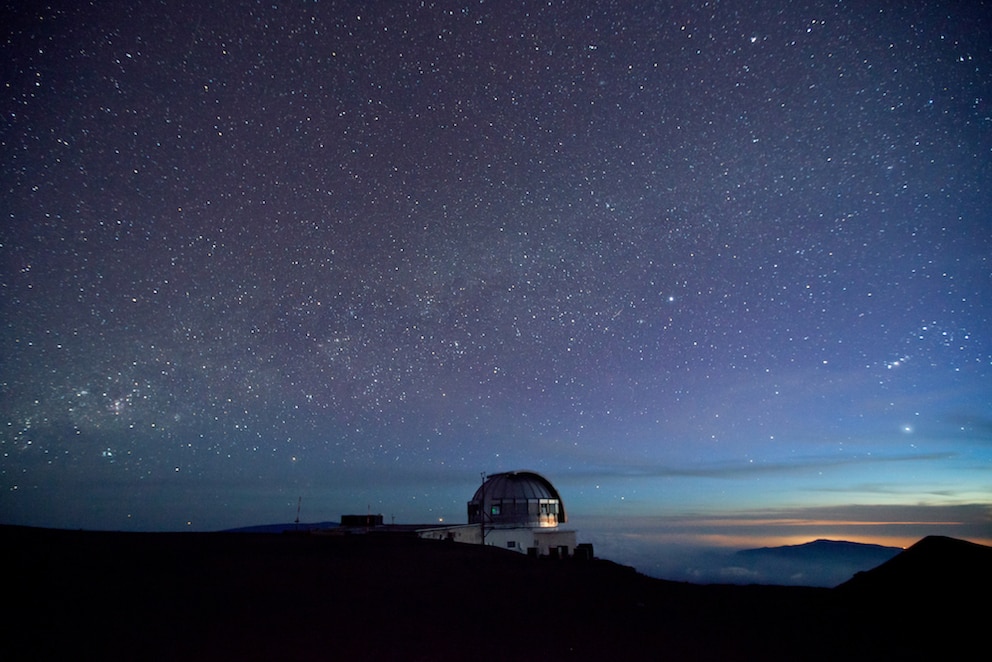 Das Mauna-Kea-Observatorium auf Hawaii