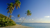 Strand auf der Insel Antigua, Karibik