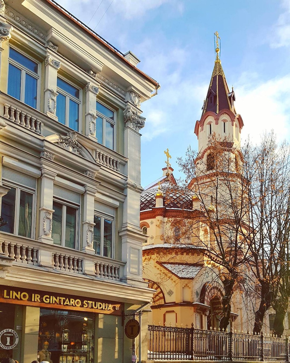 Kirche in Vilnius, Litauen