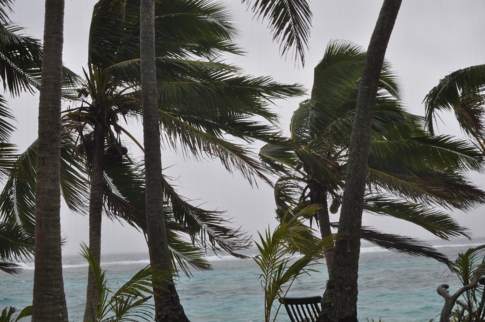  Bei Sturm ist die Insel alles andere als idyllisch