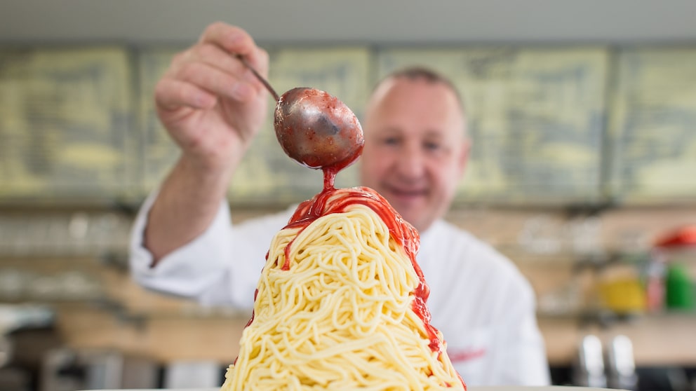 Dario Fontanella, Spaghettieis-Erfinder