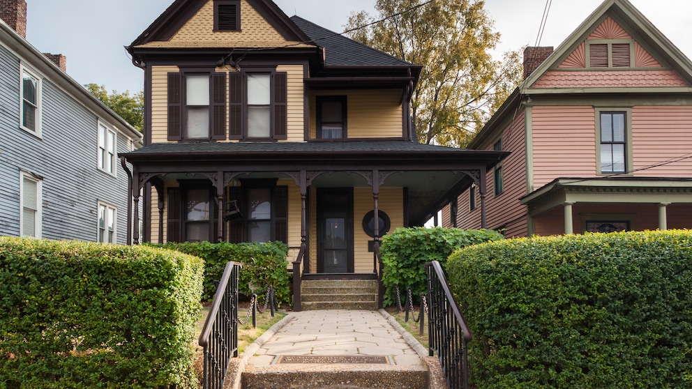 Martin Luther Kings Geburtshaus in Atlanta, Georgia