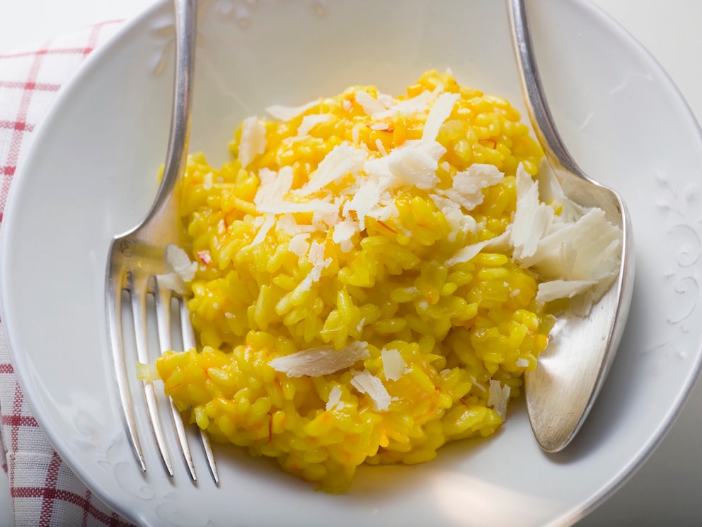 Risotto Alla Milanese Selbst Gemacht Mit Diesem Rezept Klappts