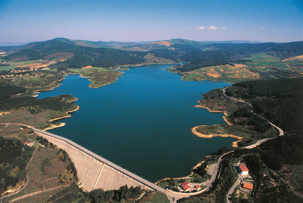 Stausee im Nationalpark Sila