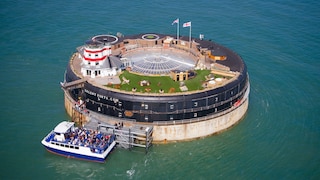 Früher Kriegsfestung, heute Luxushotel: No Man's Land Fort im Ärmelkanal