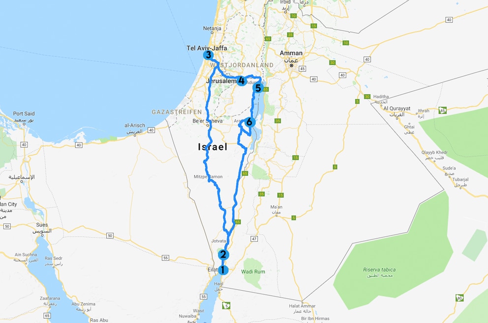 Roadtrip Israel