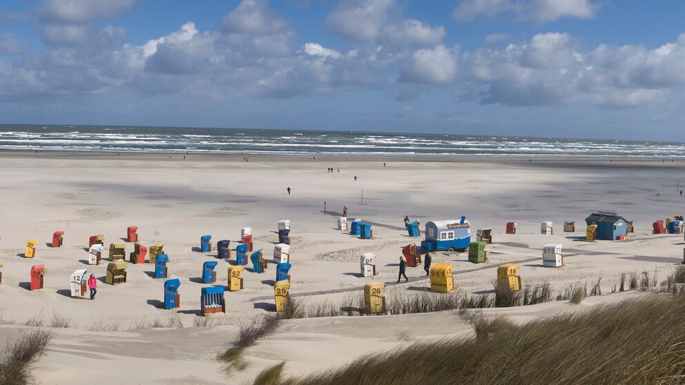 Ein Traumstrand im „Töwerland” auf Juist