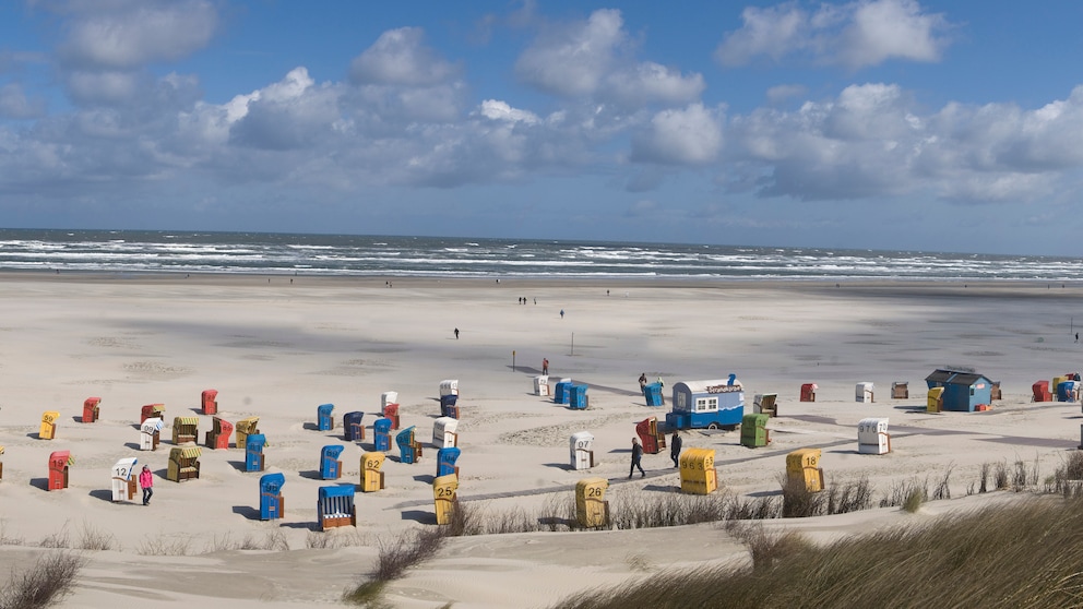 Ein Traumstrand im „Töwerland” auf Juist