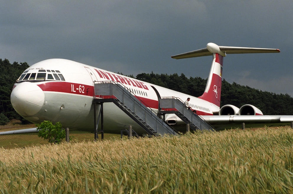 „Lady Agnes“, eine IL-62 aus der DDR