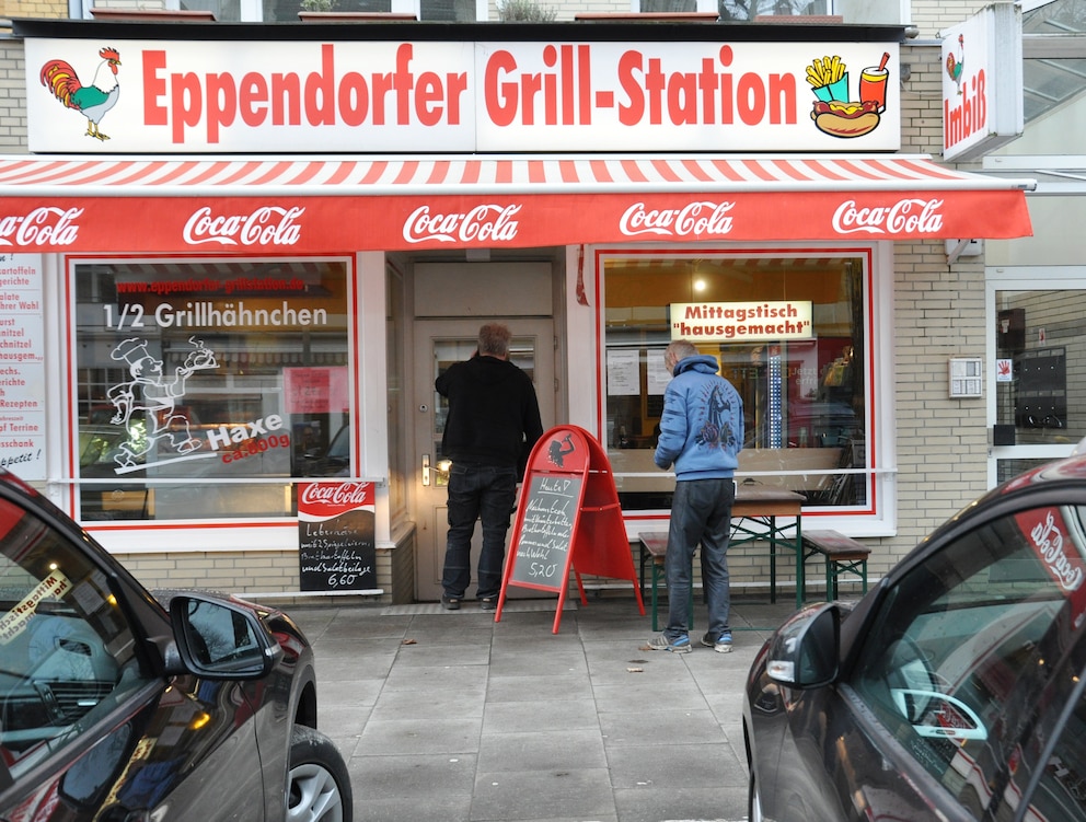 Eppendorfer Grill-Station in Hamburg