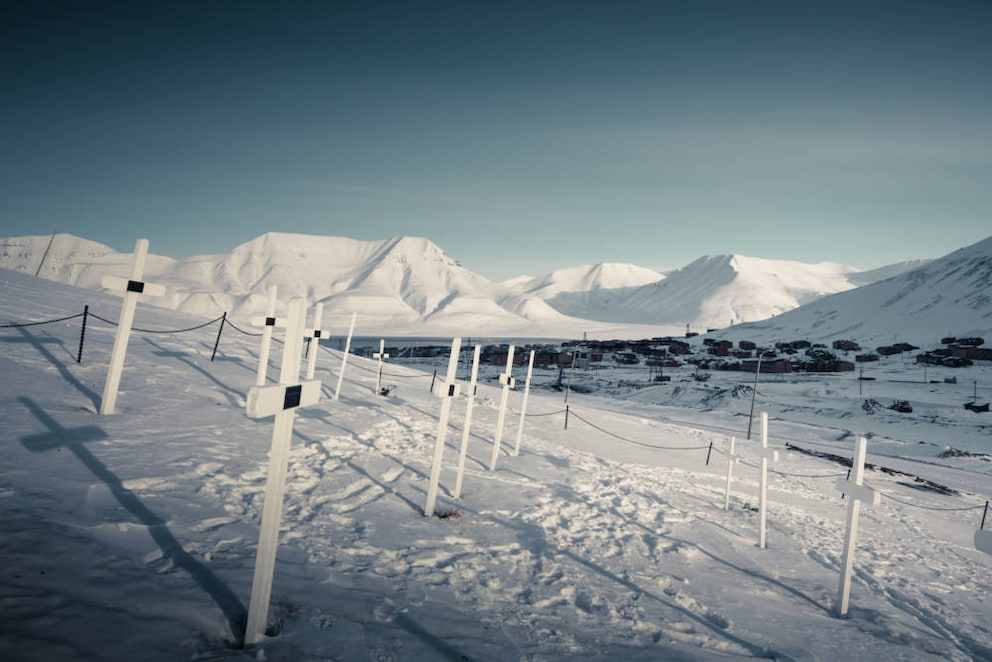 The cemetery of Longyearbyen