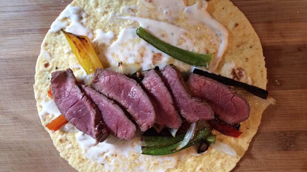 Steak-Tortillas , Rezept