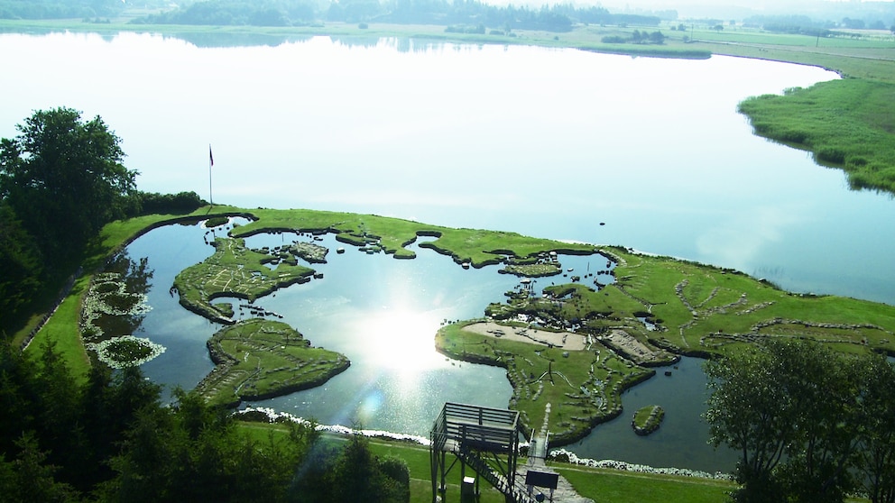 Freizeitpark Verdenskortet in Dänemark