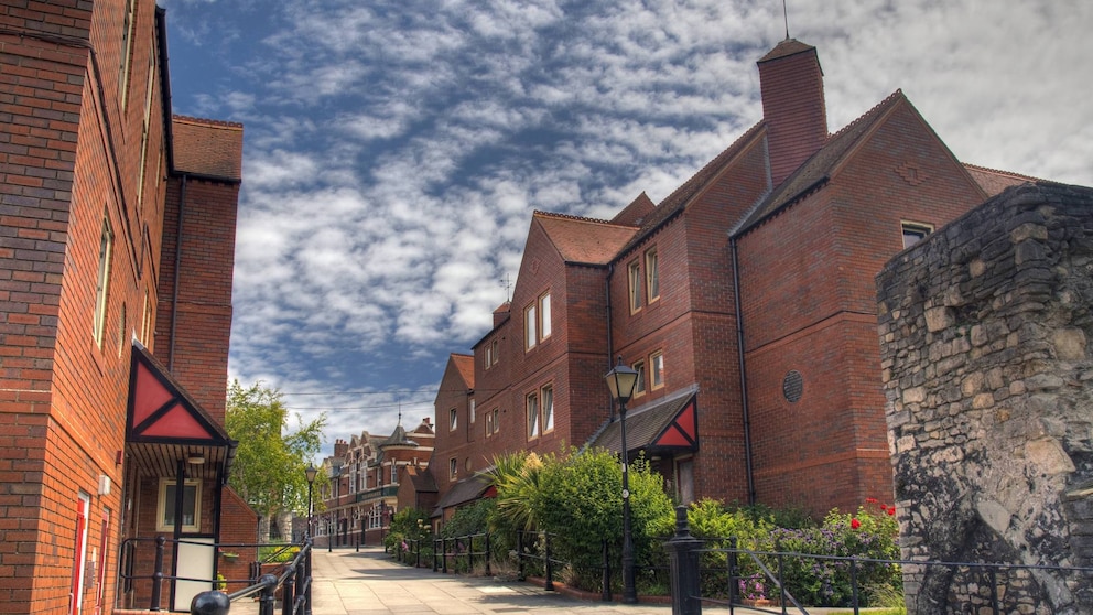 Die Altstadt von Southampton