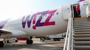 Wizz-Air-Flugzeug am Flughafen Vilnius