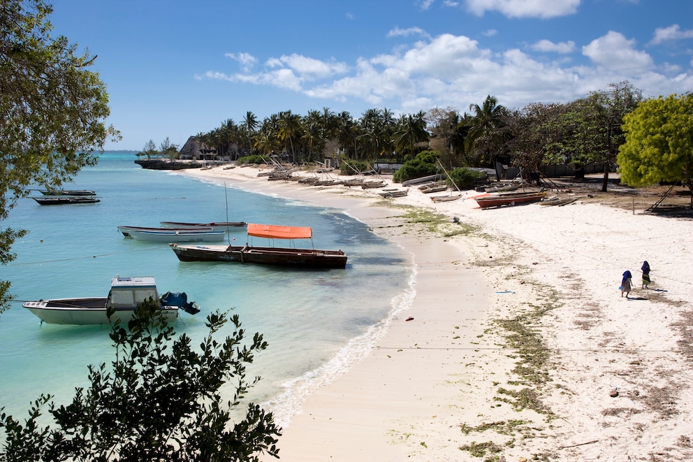 Der Kizimkazi Beach im Süden Sansibars