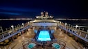 Pool auf dem Kreuzfahrtschiff Cunard's Queen Victoria