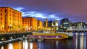 Albert Dock im Hafenviertel von Liverpool
