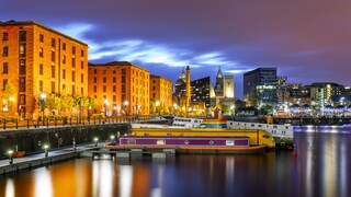 Albert Dock im Hafenviertel von Liverpool