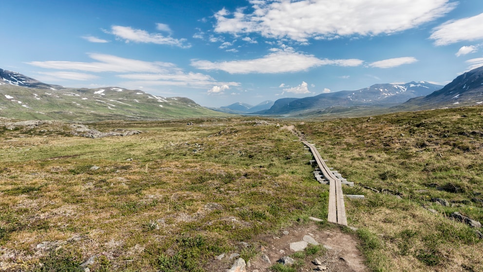 800 Kilometer langer Fernwanderweg Kungsleden
