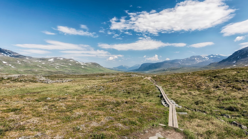 800 Kilometer langer Fernwanderweg Kungsleden