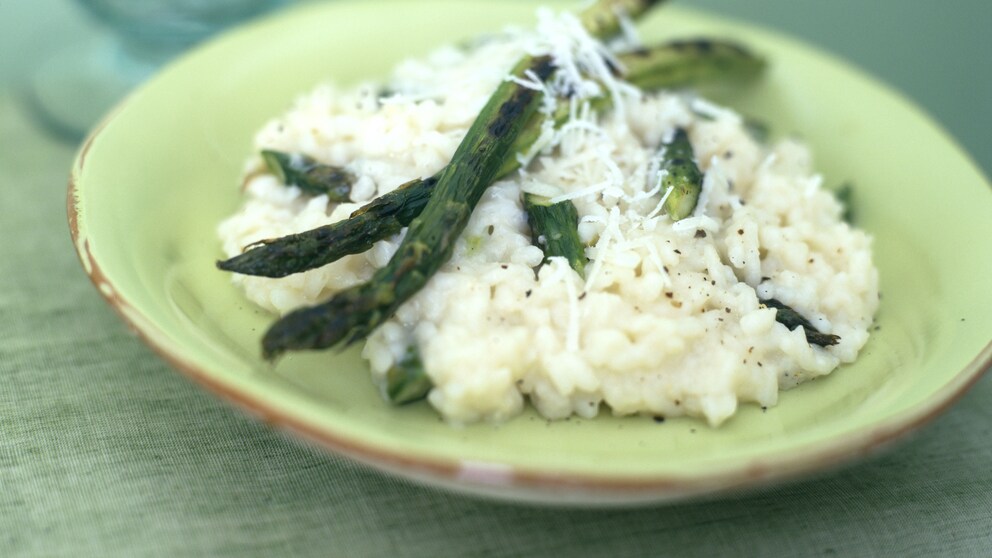 Spargelrisotto