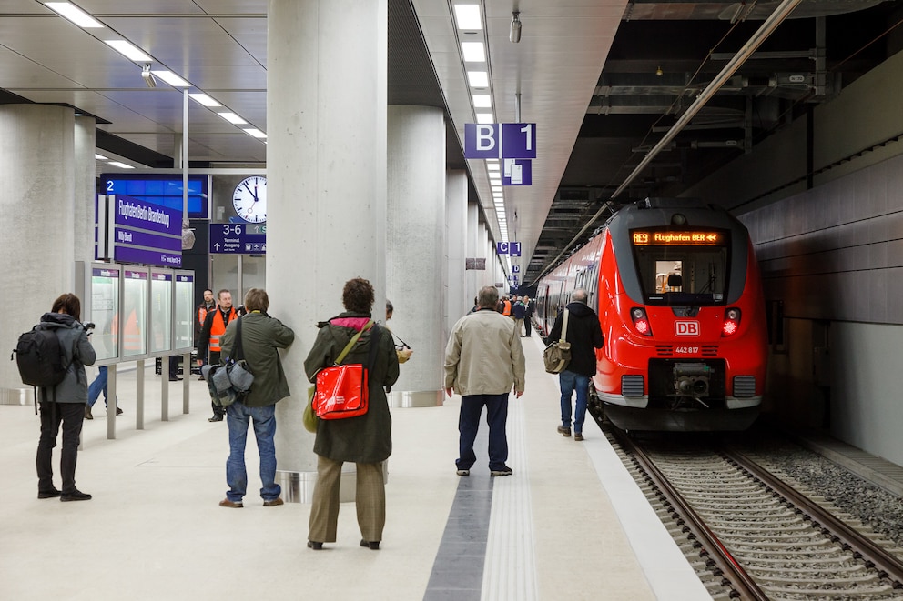 Bahnhof am Flughafen BER