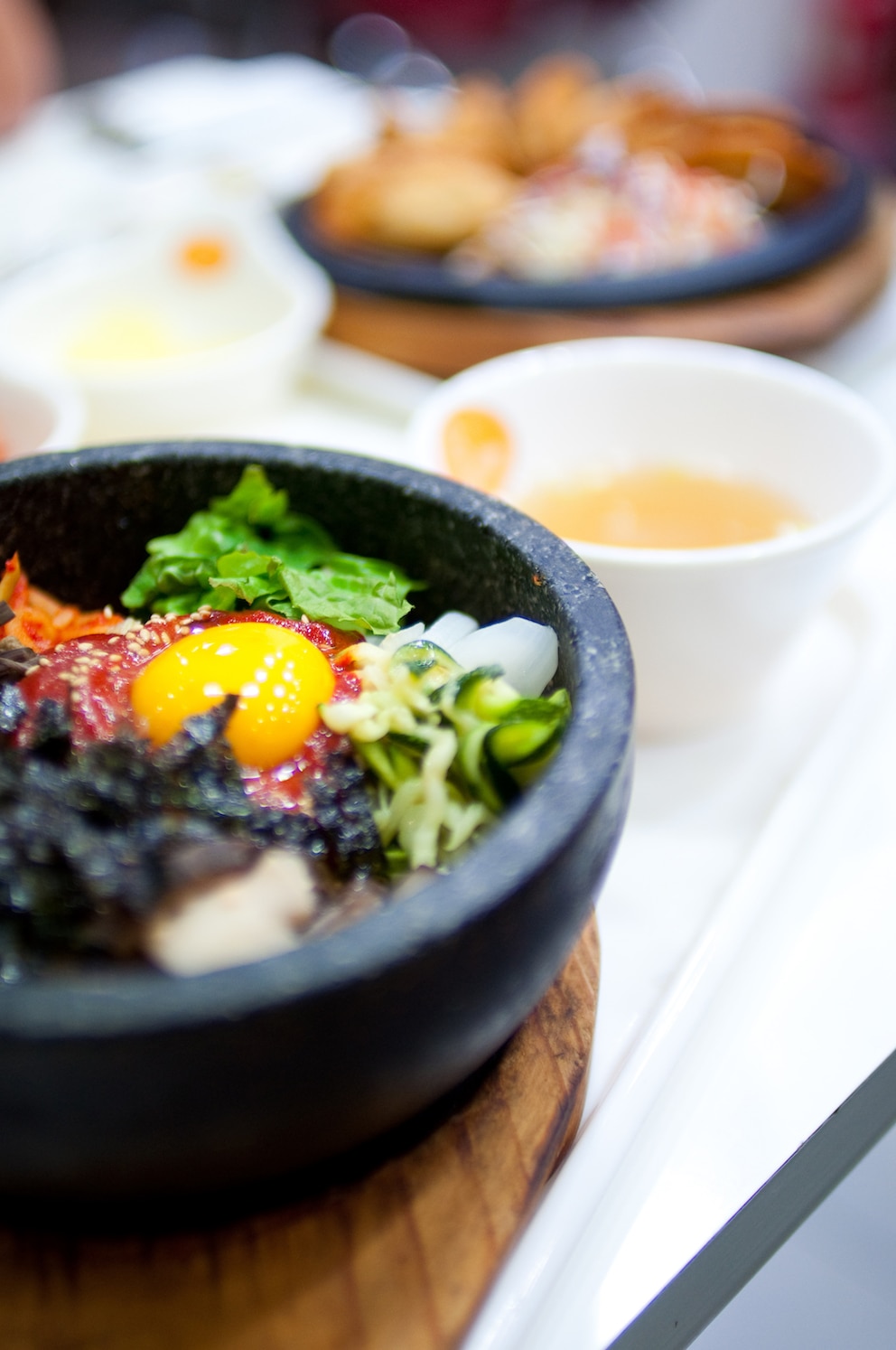 Buntes Allerlei auf Koreanisch: Bibimbap