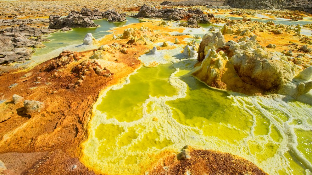 Dallol-Senke in Äthiopien