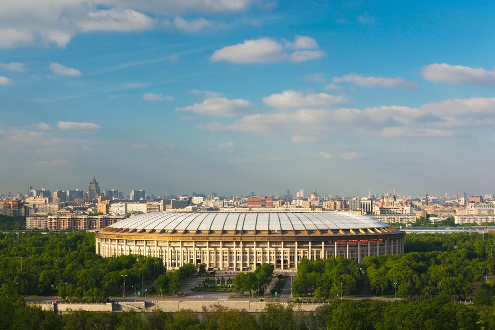 Luzhniki Stadium in Moskau, Russland