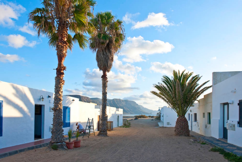 It's relaxed in Caleta del Sebo
