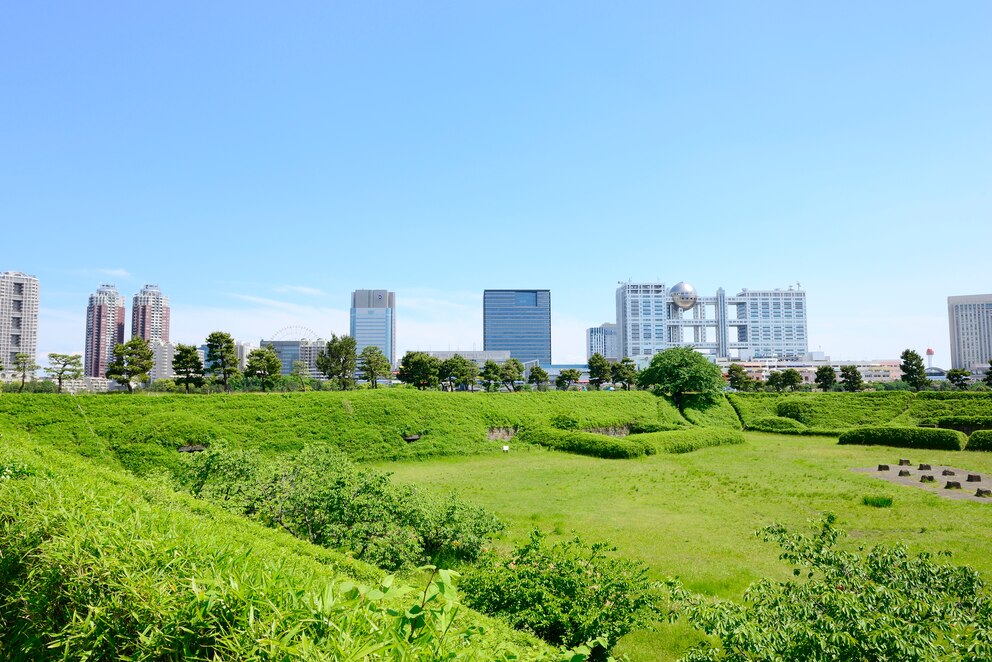 Tokio, Park und Skyline