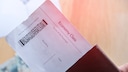 Bordticket und Reisepass