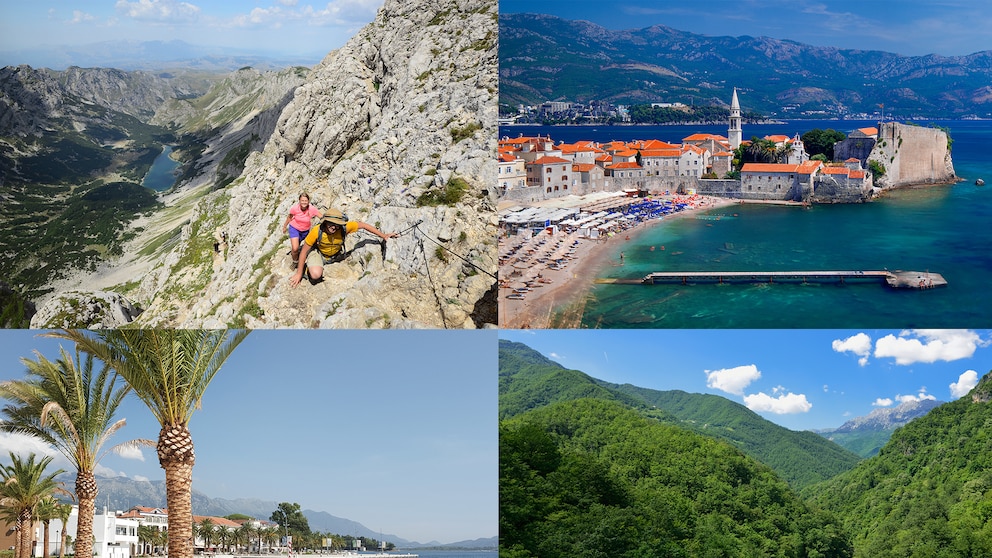 Montenegro: Durmitor-Nationalpark, Budva, Morača-Schlucht, Porto Montenegro