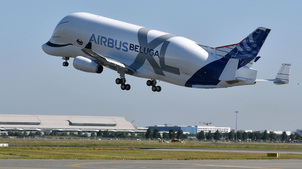 Der BelStück, für Planespotter war es entsprechend etwas Besonderes, einen davon am Himmel zu entdecken.