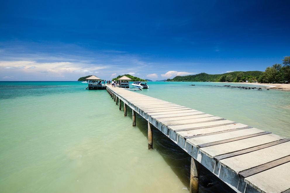 Pier Ao Khao Beach Koh Mak