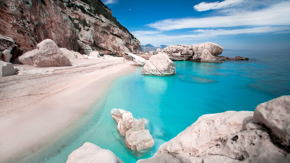 Cala Mariolu auf Sardinien, Italien