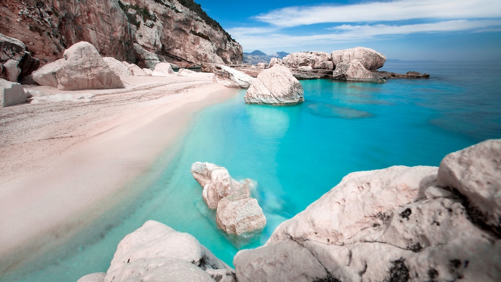 Cala Mariolu auf Sardinien, Italien