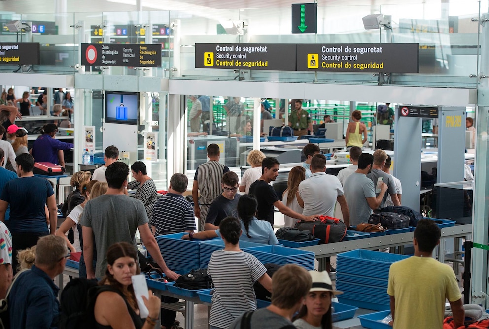 Der Flughafen Barcelona-El Prat