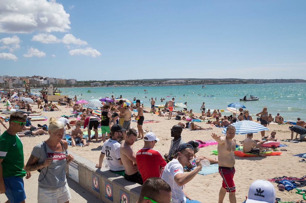 Palma Beach, Mallorca, Spanien