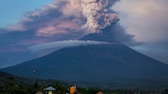 Vulkan Agung auf Bali, Indonesien