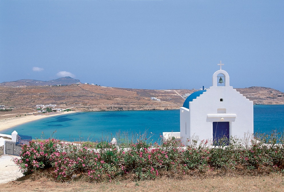 Kalo Livadi, Mykonos, Griechenland